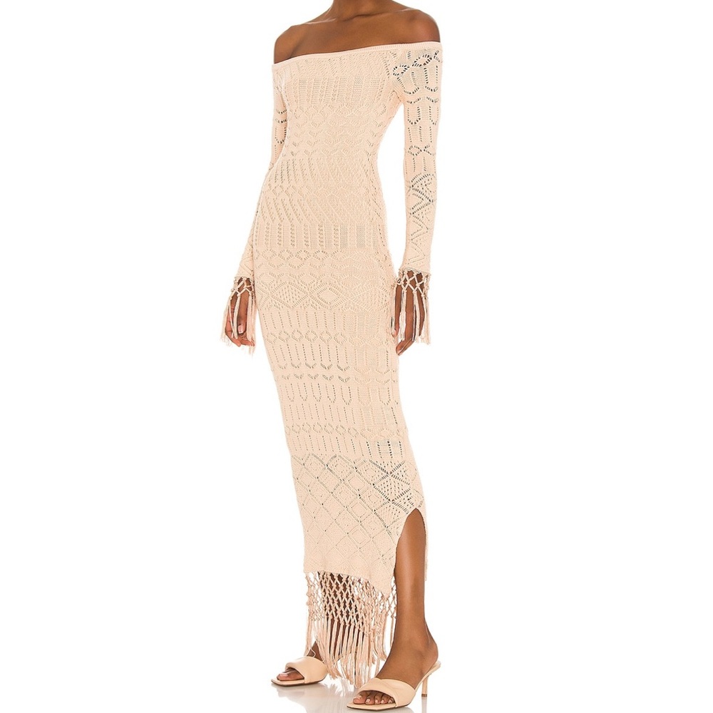 Brand new never worn House of Harlow Revolve in Nude